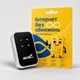 Портативный 4G LTE Wi-Fi роутер M23-E с аккумулятором + безлимитная SIM-карта Lifecell - изображение 1