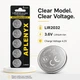 Акумулятори Дискові LIR2032 3.6V (4.2V) Перезаряджувані Li-ion, 5 шт. (Блістер) - зображення 6