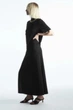 Сукня жіноча COS mock-neck maxi t-shirt dress 1152138001 M Чорний - изображение 2