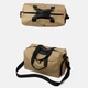 Сумка дорожная Lesko 728 Sand спортивная 20-35L с карманами снаружи регулируемым плечевым ремнем - изображение 2
