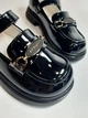 Туфлі для дівчинки Apawwa 3683 black чорні 37-22,5 см - зображення 5