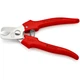 Ножницы для резки кабелей, Ø10мм / 24мм², 165мм KNIPEX 95 05 165 SB, хромированные - изображение 2