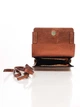 Клатч Genuine Leather 1812_rame Шкіряний Коричневий - зображення 4
