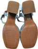 Sandały damskie na słupku Geox D35RHB000Y2-C1007 36 23.4 cm Srebrne (8056206233393) (955555909346619) - Outlet - obraz 5