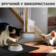 Коврик под миску для собак котов и домашних животных силиконовый противоскользящий с бортиками водонепроницаемый непромокаемый гигиеничный коврик-подставка под миски для кормления еды и воды чёрный Kayfovo DK-BL1 - изображение 4