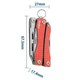 Мультитул NexTool Mini Flagship (NE20106) Red - зображення 3