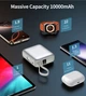 Повербанк Powerbank Choetech B-832SL 10000 mAh 35 Вт, QC 3.0, Qi стандарт, Power Delivery, Silver - зображення 4