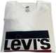 Koszulka męska bawełniana Levi's Sportswear Logo Graphic 39636-0000 L biała (5400537535153) (955555916976622) - Outlet - obraz 2