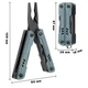 Мультитул NexTool Mini Sailor S11 Pro (NE20382) Blue - зображення 5