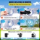 Куля для бамперболу PVC 0.8 mm D = 1.5 м В-1 BLUE - зображення 7