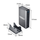 Сетевая зарядная станция ILEPO 1000W на 2 USB+8 Type-C мультизарядное устройство мощный блок питания Black (19340) - изображение 9