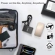Сетевая зарядная станция ILEPO 500W на 2 USB+6 Type-C мультизарядное устройство мощный блок питания Black (19339) - изображение 6