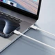 Кабель XO NB-Q298-CC USB-C to USB-C 240W Power Delivery 1 м White (NB-Q298-CC.white) - зображення 4