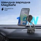 Автодержатель для телефона магнитный Promate MagNeo-15W Black (magneo-15w) - изображение 3