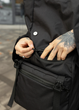 Повседневный черный рюкзак Sambag Zard Rolltop из полиэстера с отделением для ноутбука 17" - изображение 6