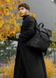 Повседневный черный рюкзак Sambag Zard Rolltop из полиэстера с отделением для ноутбука 17" - изображение 8