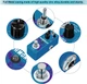 Гитарная педаль Rowin LEF-3807 Harmonizer Pitch Shifter для гитары и баса, Detune, ±2 октавы, True Bypass, 32-bit DSP - изображение 6