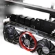 Райзер GIGA-MEGA PCIe 5.0 X16 для двух видеокарт, гибкий, двухслойный, совместим с RTX 5090, для сборки в корпусе ITX, двусторонний, 19 см, белый - изображение 3