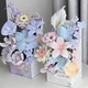 Набор для изготовления букета из искусственных цветов Fanyejia Twist Tie Flower Bouquet Material Kit, DIY Handmade Artificial Flowers, Self Made Eternal Flowers, Box, 520 Gift - изображение 7