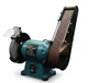 Заточний верстат Boxer BX402 1500 Вт 2980 об хв зі шліфувальним кругом 150 мм і стрічкою 50х686 мм для заточування та шліфування металу дерева пластику - зображення 12