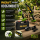 Набір акумуляторних інструментів Procraft PA170SET 20V 3Ah 2в1 із безщітковим секатором ES22Li та міні ланцюговою пилою PKA37 у кейсі для обрізання гілок винограду та садових робіт - зображення 2