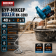 Аккумуляторный строительный миксер Boxer BX 3283 48 В 5 Ah 2 в 1 бесщеточный M14 с двумя аккумуляторами шнеком для грунта и венчиком для растворов - изображение 1