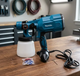Краскопульт Makita AH550L электрический краскораспылитель пульверизатор распылитель для окрашивания малярных работ 650 Вт 800 мл 550 мл мин сопла 2 2,5 3 мм регулируемый факел - изображение 2