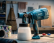 Краскопульт Makita AH550L электрический краскораспылитель пульверизатор распылитель для окрашивания малярных работ 650 Вт 800 мл 550 мл мин сопла 2 2,5 3 мм регулируемый факел - изображение 3