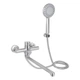 Смеситель для ванны Lidz Aria 005-1 12 32 005-1 с длинным поворотным изливом и душем - изображение 1