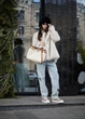 Шубка под песца в нежно-сером цвете - Classyme - L - Светло-серый - (24sh light grey) - изображение 4