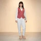 Брюки женские SELIVON летние белые XS - изображение 1