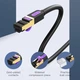Патч-корд Vention CAT 7 SFTP Ethernet, 0.5 m, Black, rj-45 - rj-45, 8 жил (ICDBD) - изображение 3