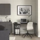 Письмовий стіл, чорно-коричневий/чорний, 140x60 см LAGKAPTEN/SPAND IKEA 495.638.28 - зображення 3