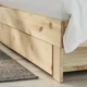 Розсувне ліжко з місцем для зберігання GLAMBERGET IKEA 605.648.45 сосна - зображення 9