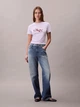 Футболка хлопковая женская Calvin Klein 47F808G(Island Lilac) M Лиловая (198629936722) - изображение 3