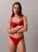 Набор трусиков бикини женских хлопковых Calvin Klein QD5360-31Y XS 5 шт Черный/Белый/Красный/Бордовый (014056435372) - изображение 3