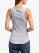 Майка жіноча U.S. Polo Assn 215728-6700A(LIGHT GRAY HEATHER) XS Сіра (786660382266) - зображення 2