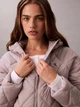 Куртка демисезонная короткая с капюшоном женская Calvin Klein 47D579G-PTF(Flat Gray) XL Серая (196669344880) - изображение 5
