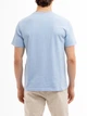 Футболка хлопковая длинная мужская U.S. Polo Assn 113904-0400A(Surf Blue Heather) M Голубая (786665249854) - зображення 2