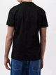 Футболка хлопковая длинная мужская G-Star Raw 59487403(Dk Black) M Черная с принтом (3000010844441) - изображение 2