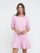 Платье-рубашка короткое летнее женское U.S. Polo Assn 216617-GA00A(COSMO PINK) L Розовое (786662314302) - изображение 1