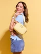 Сумка кросс-боди через плечо женская маленькая U.S. Polo Assn 27V0087-AA00A(Unsalted Butter) Желтая (786662647837) - изображение 2