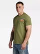 Футболка хлопковая длинная мужская G-Star Raw 59469015(Sage) M Хаки (3000943535778) - изображение 3
