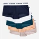 Набор трусиков шорты женских U.S. Polo Assn 5PKBL756-0000A M 5 шт Темный синий/Белый/Бежевый/Темный бирюзовый (657784470224) - изображение 1