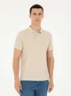 Поло длинное мужское Pierre Cardin G021SZ011-000-2047332(bej) 2XL Бежевое (8683857790618) - изображение 1