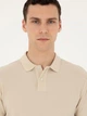 Поло длинное мужское Pierre Cardin G021SZ011-000-2047332(bej) 2XL Бежевое (8683857790618) - изображение 5