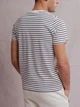 Футболка хлопковая длинная мужская U.S. Polo Assn 11A530-2100A(Vanilla Prep A530) S Ванильная с принтом (786660171808) - изображение 2