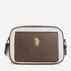 Сумка крос-боді через плече жіноча маленька U.S.Polo Assn 27A360-AA00A (Dark brown) Темно-коричнева (786662683255_1159866381) - зображення 1