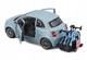 Автомодель Bburago Eurotrek Fiat 500E Touring 1:24 23012 з аксесуарами Блакитна (4893993230129) - зображення 2