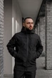 Чоловіча куртка Softshell демісезона без флісу водостійка Easy Intruder 5XL Чорна - зображення 1